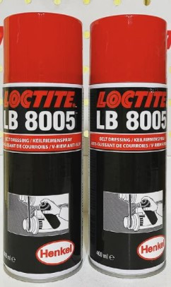 LB 8005 400ML Спрей для ремней Loctite