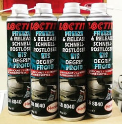 Loctite LB 8040 400ML Спрей для демонтажа заржавевших соединений, с охлаждением