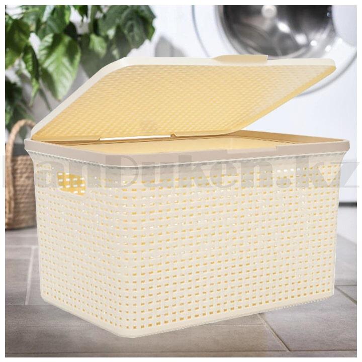 Ящик с крышкой "АРТЛАЙН" 30 л. 460*345*245 мм 49500 (003)