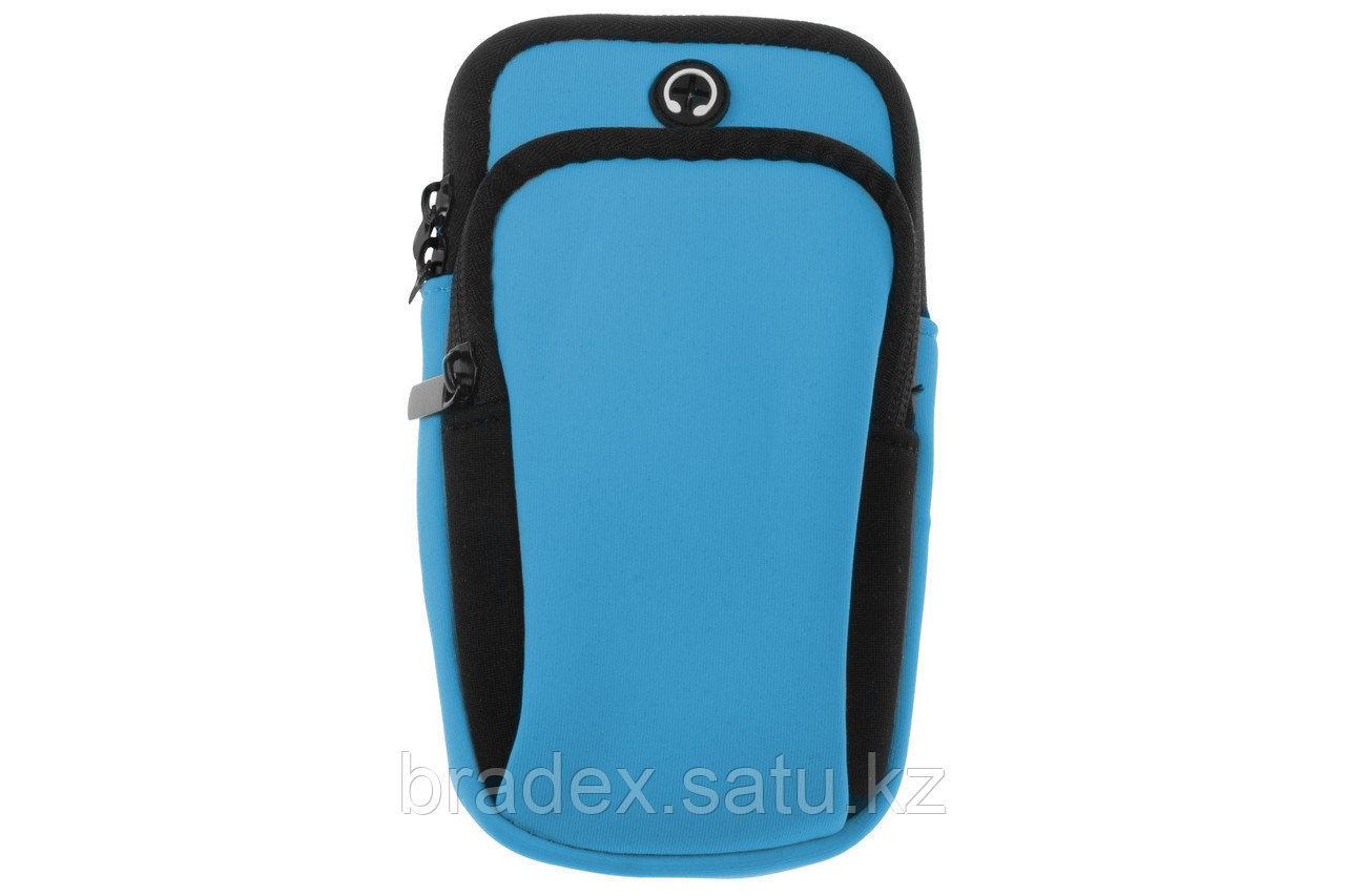 Сумка для телефона с креплением на руку Bradex SF 0739, 100-180 мм, голубой - фото 1 - id-p95584139