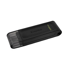 USB-накопитель Kingston DT70/128GB Type-C 128GB Чёрный