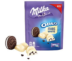 Шоколад Milka Oreo MInis White 153 гр. (10 шт в упаковке)