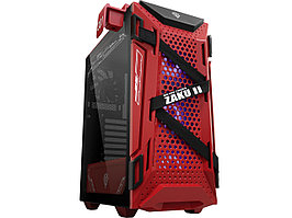 Компьютерный корпус ATX midi tower ASUS TUF GAMING GT301 ZAKU II EDITION, (без БП), Красный Case red