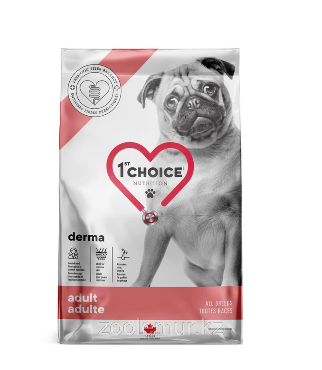 1st Choice GF DERMA беззерновой корм для взрозлых собак с гиперчувствительной кожей