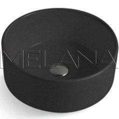 Умывальник фигурный Melana 800-7078AB черный