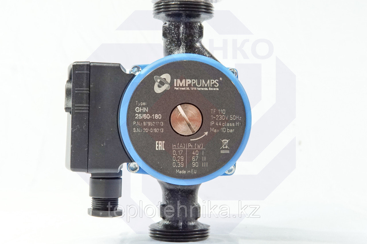 Насос циркуляционный IMP PUMPS GHN 25/60-180 - фото 2 - id-p68473605