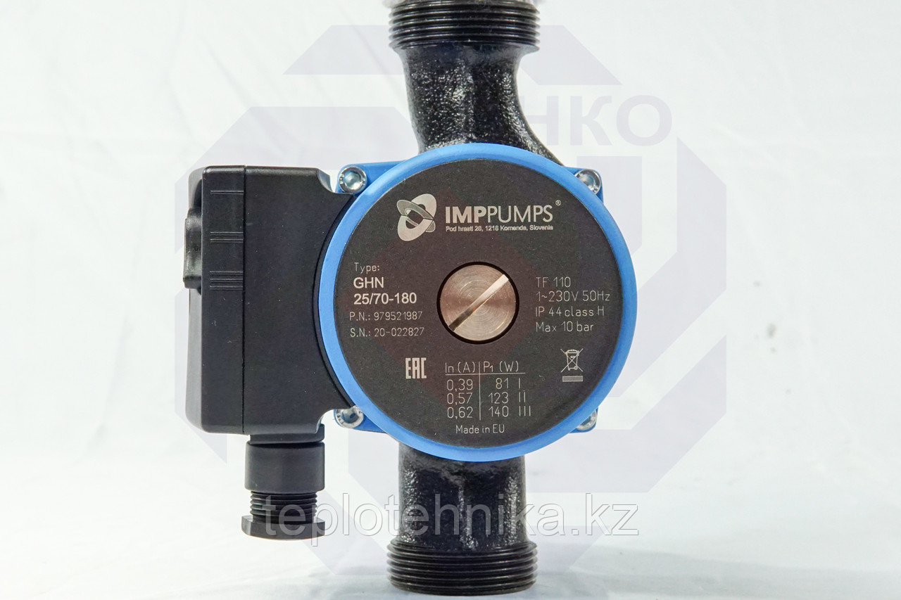 Насос циркуляционный IMP PUMPS GHN 25/70-180 - фото 2 - id-p68473638