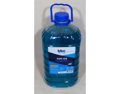 Жидкость стеклоомывающая зимняя -25, 3,9 л (ПЭ канистра, без запаха) BiBiCare - фото 1 - id-p95605353