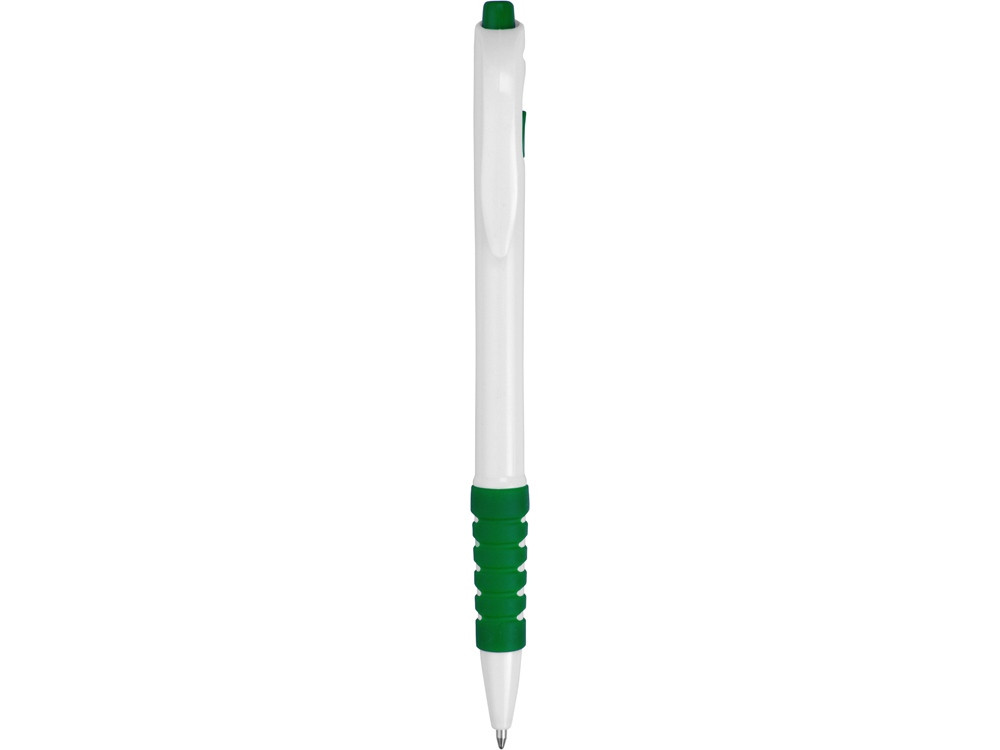 Ручка шариковая Фиджи, белый/зеленый - фото 2 - id-p95607591