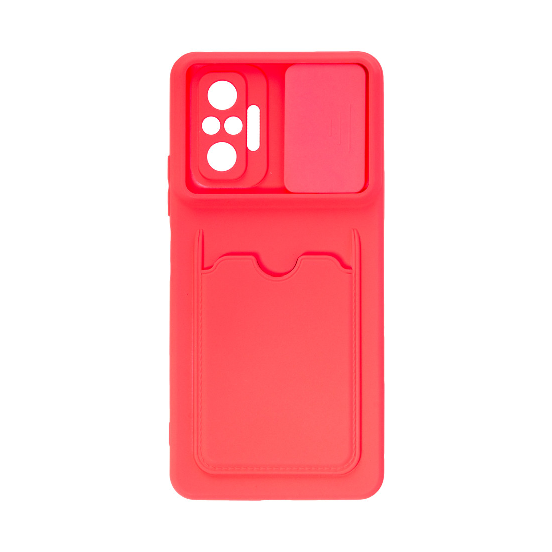 Чехол для телефона X-Game XG-S0821 для Redmi Note 10 Pro Розовый Card Holder - фото 1 - id-p95423580