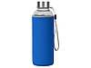 Бутылка для воды Pure c чехлом, 420 мл, синий, фото 4