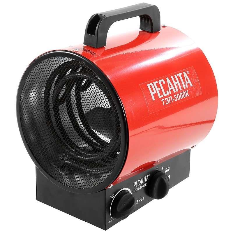Тепловая электрическая пушка ТЭП-3000К (круглая) Ресанта