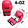 Детские боксерские перчатки 4-OZ Top ten розовые с белыми вставками, фото 2