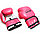 Детские боксерские перчатки 4-OZ Top ten розовые с белыми вставками, фото 5