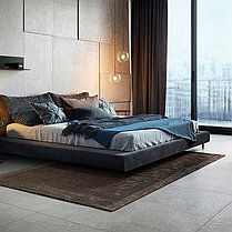 Керамогранит 120х60 Ньюстоун | Newstone темно-серый матовый, фото 2