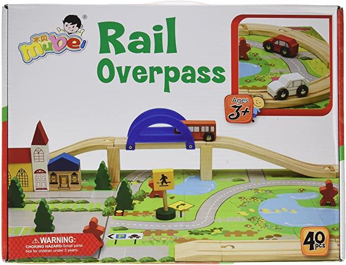 “Rail Overpass” деревянная дорога