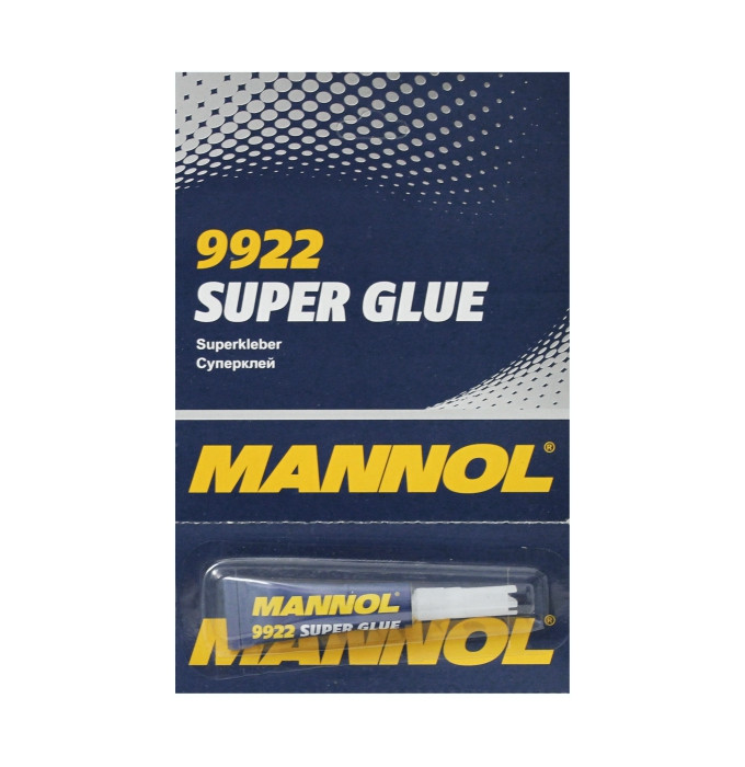 Суперклей Mannol 9922, тюбик: 3 гр. - фото 1 - id-p95615728
