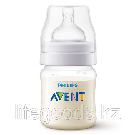 Philips Avent SCF560/17 Бутылочка для кормления 125 мл с соской с потоком для новорожденного, 1 шт, фото 2