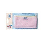 Canpol babies 250930551 Рукавичка для мытья ребенка хлопковая, розовая