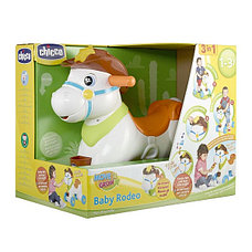 CHICCO TOYS 7907AR Каталка-качалка ChiccoЛошадка Baby Rodeo" 12м+, фото 2