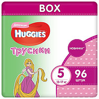 Huggies 9402654 Хаггис Трусики-подгузники для девочек (размер 5, 13-17кг), 96 шт.