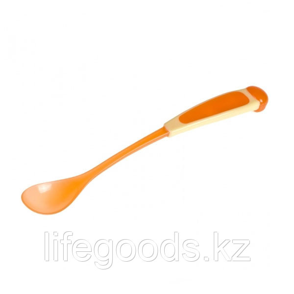Canpol babies 250930214 Ложка с длинной ручкой, оранжевая, 4м+