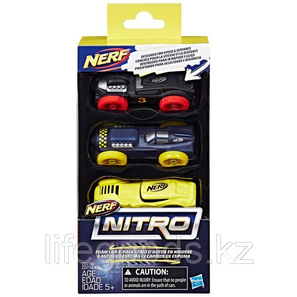 Hasbro Nerf Nitro C0774 Нерф Нитро машинки 3 шт - фото 3 - id-p95636033