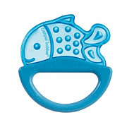 Canpol babies 250930499 Погремушка с эластичным прорезывателем, 0+, цвет: голубой, форма: рыбка