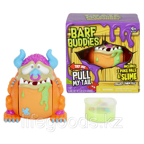 Crate Creatures 555063 Игрушка МонстрBarf Buddies" - фото 3 - id-p95637785