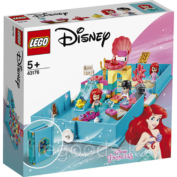 LEGO Disney Princess 43176 Конструктор ЛЕГО Принцессы Дисней Книга сказочных приключений Ариэль - фото 4 - id-p95636087