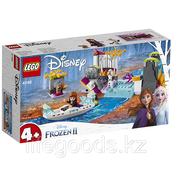 LEGO Disney Princess 41165 Конструктор ЛЕГО Принцессы Дисней Экспедиция Анны на каноэ - фото 3 - id-p95636091