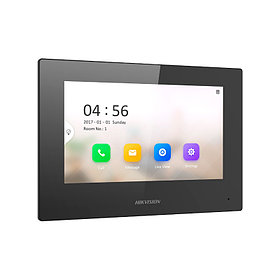 Hikvision DS-KH6320-LE1 (Black) (B) видеодомофон  7" цветной TFT LCD экран