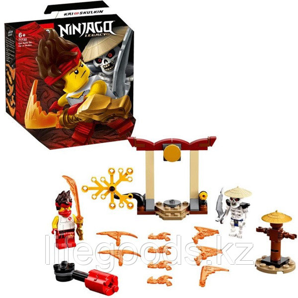 LEGO Ninjago 71730 Конструктор ЛЕГО Ниндзяго Легендарные битвы: Кай против Армии скелетов - фото 1 - id-p95636126