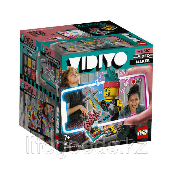 LEGO VIDIYO 43103 Конструктор ЛЕГО Битбокс Пирата Панка - фото 2 - id-p95636167