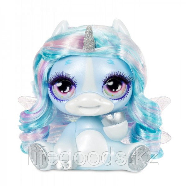 Poopsie Surprise Unicorn 567301-BLU Голубой единорог с волосами c аксессуарами - фото 2 - id-p95639448