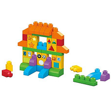 Mattel Mega Bloks FVJ49 Мега Блокс Набор Обучающих блоков, 150 деталей, фото 3