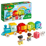 LEGO DUPLO 10954 Конструктор ЛЕГО ДУПЛО Поезд с цифрами - учимся считать