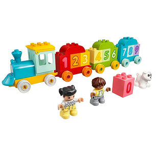 LEGO DUPLO 10954 Конструктор ЛЕГО ДУПЛО Поезд с цифрами - учимся считать, фото 2