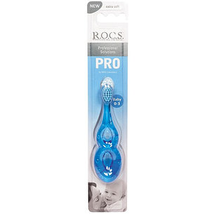 R.O.C.S. PRO Baby 03-04-022 Зубная щетка для детей от 0 до 3 лет, экстрамягкая, фото 2