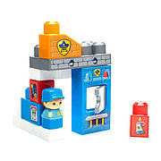 Mattel Mega Bloks DYC56 Мега Блокс Игровой набор Полицейский участок