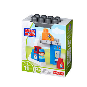 Mattel Mega Bloks DYC56 Мега Блокс Игровой набор Полицейский участок, фото 2