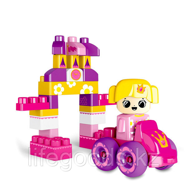 Десятое королевство TD03906 Конструктор пластиковый Baby BlocksЗамок принцессы" 40 деталей - фото 3 - id-p95636201
