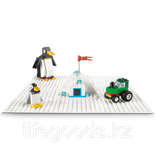 LEGO Classic 11010 Конструктор ЛЕГО Классик Белая базовая пластина - фото 3 - id-p95636216