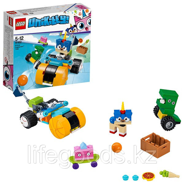 LEGO Unikitty 41452 Конструктор ЛЕГО Юникитти Велосипед принца Паппикорна - фото 1 - id-p95636226