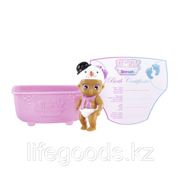 Zapf Creation Baby Secrets 930-236 Бэби Секрет Кукла с ванной, 2 волна ( в ассортименте) - фото 7 - id-p95637198