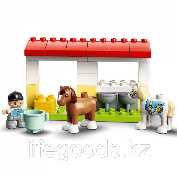 LEGO DUPLO 10951 Конструктор ЛЕГО ДУПЛО Конюшня для лошади и пони - фото 6 - id-p95636248