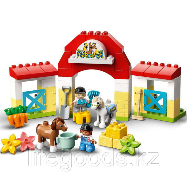 LEGO DUPLO 10951 Конструктор ЛЕГО ДУПЛО Конюшня для лошади и пони - фото 7 - id-p95636248