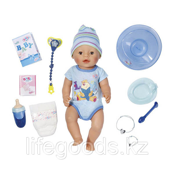 Zapf Creation Baby born 822-012 Бэби Борн Кукла-мальчик Интерактивная, 43 см - фото 1 - id-p95638006