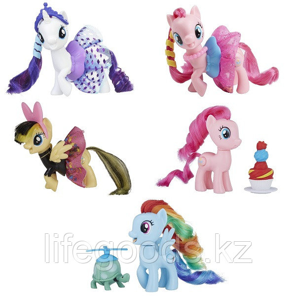 Hasbro My Little Pony E0186 ПОНИ в блестящих юбках (в ассортименте) - фото 1 - id-p95637210