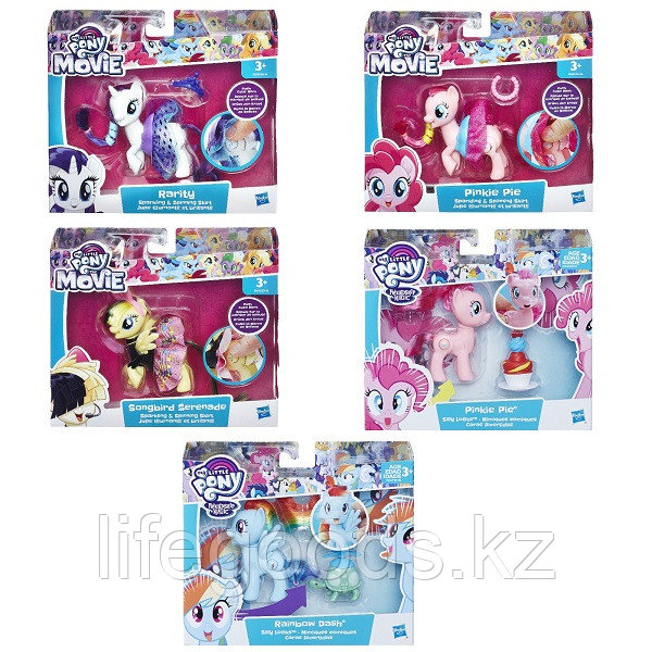 Hasbro My Little Pony E0186 ПОНИ в блестящих юбках (в ассортименте) - фото 2 - id-p95637210
